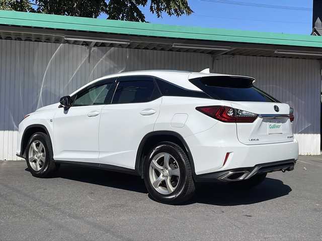 レクサス ＲＸ 200t Fスポーツ 長野県 2016(平28)年 4.8万km ホワイトノーヴァガラスフレーク ４WD/サンルーフ/レッドレザーシート/純正メーカーナビTV/パワーバックドア/バック・サイドカメラ/ETC/社外18インチアルミ/クルーズコントロール/シートヒーター /ハンドルヒーター/保証書・取説/カードキー