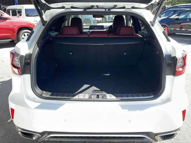 レクサス ＲＸ 200t Fスポーツ 長野県 2016(平28)年 4.8万km ホワイトノーヴァガラスフレーク ４WD/サンルーフ/レッドレザーシート/純正メーカーナビTV/パワーバックドア/バック・サイドカメラ/ETC/社外18インチアルミ/クルーズコントロール/シートヒーター /ハンドルヒーター/保証書・取説/カードキー