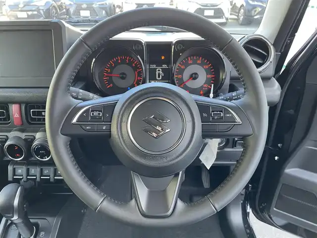 スズキ ジムニー XC 東京都 2025(令7)年 0.1千km ブルーイッシュブラックパール3 登録済未使用車 /セーフティサポート/（予防安全技術）/・デュアルセンサーブレーキサポート/・誤発進抑制機能/・車線逸脱警報機能/・ふらつき警報/・先行車発進お知らせ機能/・標識認識機能/・ハイビームアシスト/LEDヘッドライト /クルーズコントロ―ル /ヘッドランプウォッシャー /アイドリングストップ/撥水加工ファブリックシート　/前席シートヒーター　/プッシュエンジンスタート /スマートキー/保証書＆取説/Wエアバック＆ABS