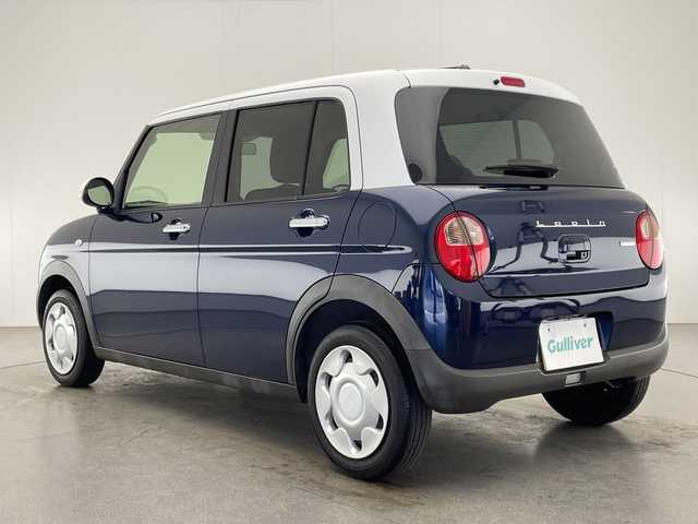 スズキ ラパン モード 宮崎県 2019(平31)年 3.9万km ノクターンブルーパール/ホワイト 2トーンルーフ 禁煙車/衝突被害軽減ブレーキ/社外ディスプレイオーディオ/（カロッツェリア/FH-9400DVS/Bluetooth/CD/DVD）/純正LEDオートライト/純正セキュリティアラーム/純正フロアマット/エネチャージ/前席シートヒーター/オートエアコン/ウッド調パネル/スマートキー/プッシュエンジンスタート/新車時保証書/取扱い説明書