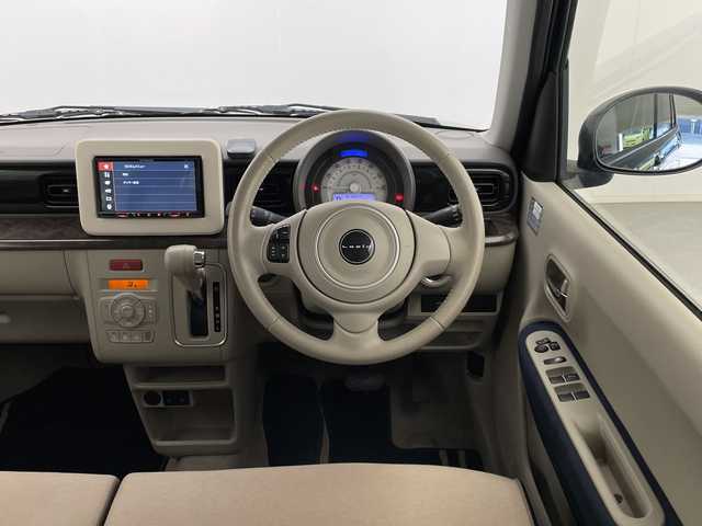 スズキ ラパン モード 宮崎県 2019(平31)年 3.9万km ノクターンブルーパール/ホワイト 2トーンルーフ 禁煙車/衝突被害軽減ブレーキ/社外ディスプレイオーディオ/（カロッツェリア/FH-9400DVS/Bluetooth/CD/DVD）/純正LEDオートライト/純正セキュリティアラーム/純正フロアマット/エネチャージ/前席シートヒーター/オートエアコン/ウッド調パネル/スマートキー/プッシュエンジンスタート/新車時保証書/取扱い説明書