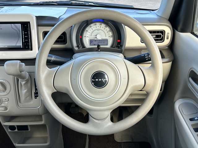 スズキ ラパン G 山梨県 2018(平30)年 2.9万km フレンチミントPM 純正SDナビ　/フルセグTV　/Bluetooth /純正ドラレコ　/純正フロアマット　/ABS　/横滑り防止装置　/盗難防止装置/運転席/助手席エアバッグ　/衝突被害軽減システム　/パワーステアリング　/パワーウインド