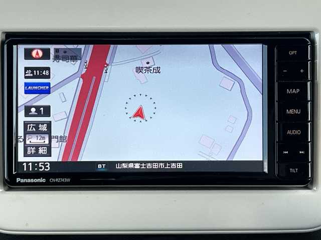 スズキ ラパン G 山梨県 2018(平30)年 2.9万km フレンチミントPM 純正SDナビ　/フルセグTV　/Bluetooth /純正ドラレコ　/純正フロアマット　/ABS　/横滑り防止装置　/盗難防止装置/運転席/助手席エアバッグ　/衝突被害軽減システム　/パワーステアリング　/パワーウインド