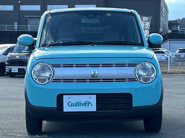 スズキ ラパン G 山梨県 2018(平30)年 2.9万km フレンチミントPM 純正SDナビ　/フルセグTV　/Bluetooth /純正ドラレコ　/純正フロアマット　/ABS　/横滑り防止装置　/盗難防止装置/運転席/助手席エアバッグ　/衝突被害軽減システム　/パワーステアリング　/パワーウインド