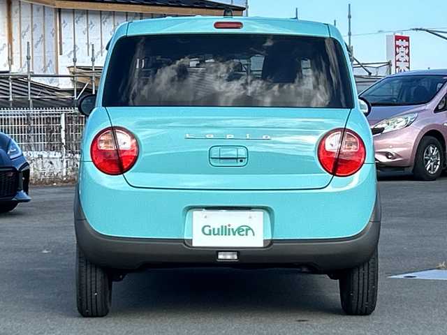 スズキ ラパン G 山梨県 2018(平30)年 2.9万km フレンチミントPM 純正SDナビ　/フルセグTV　/Bluetooth /純正ドラレコ　/純正フロアマット　/ABS　/横滑り防止装置　/盗難防止装置/運転席/助手席エアバッグ　/衝突被害軽減システム　/パワーステアリング　/パワーウインド