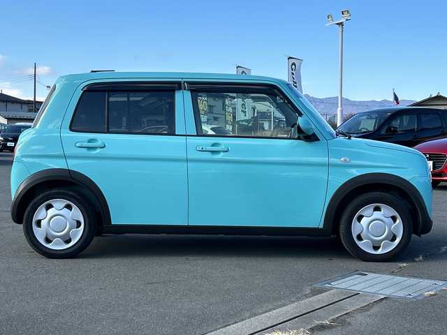 スズキ ラパン G 山梨県 2018(平30)年 2.9万km フレンチミントPM 純正SDナビ　/フルセグTV　/Bluetooth /純正ドラレコ　/純正フロアマット　/ABS　/横滑り防止装置　/盗難防止装置/運転席/助手席エアバッグ　/衝突被害軽減システム　/パワーステアリング　/パワーウインド