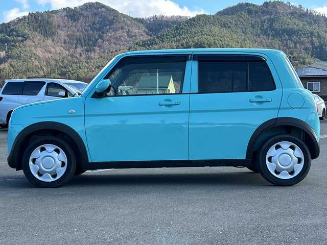 スズキ ラパン G 山梨県 2018(平30)年 2.9万km フレンチミントPM 純正SDナビ　/フルセグTV　/Bluetooth /純正ドラレコ　/純正フロアマット　/ABS　/横滑り防止装置　/盗難防止装置/運転席/助手席エアバッグ　/衝突被害軽減システム　/パワーステアリング　/パワーウインド