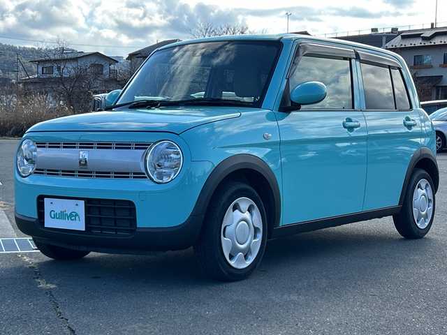 スズキ ラパン G 山梨県 2018(平30)年 2.9万km フレンチミントPM 純正SDナビ　/フルセグTV　/Bluetooth /純正ドラレコ　/純正フロアマット　/ABS　/横滑り防止装置　/盗難防止装置/運転席/助手席エアバッグ　/衝突被害軽減システム　/パワーステアリング　/パワーウインド