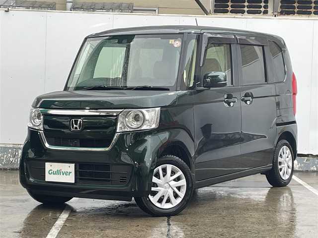 ホンダ Ｎ ＢＯＸ G ホンダセンシング 青森県 2020(令2)年 0.5万km ブリティッシュグリーンP 4WD/ホンダセンシング/社外メモリナビ/[FM/AM/CD/DVD/SD/BT/USB]/フルセグテレビ/バックカメラ/レーダークルーズコントロール/ビルトインETC/純正エンジンスターター/コーナーセンサー/DN席シートヒーター/社外14インチAW付きサマータイヤ積込/ミラーヒーター/電動格納ミラー/純正フロアマット/ドアバイザー/取扱説明書