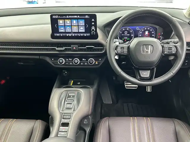 ホンダ ＺＲ－Ｖ ハイブリッド e:HEV Z 三重県 2023(令5)年 3.4万km プラチナホワイトパール 禁煙車/純正ナビ/・AppleCarPlay・AndroidAuto・フルセグ・AM・FM/360°カメラ/置くだけ充電/プレミアムサウンドBOSE/運転席・助手席パワーシート（D席メモリー付き）/運転席・助手席シートヒーター/ステアリングヒーター/ブラインドスポットモニター/踏み間違い衝突軽減装置/レーンキープ/パーキングセンサー警報/電子パーキング/アダプティブクルーズコントロール/電動リアゲート/LEDヘッドライト/純正フロアマット/純正18インチアルミ