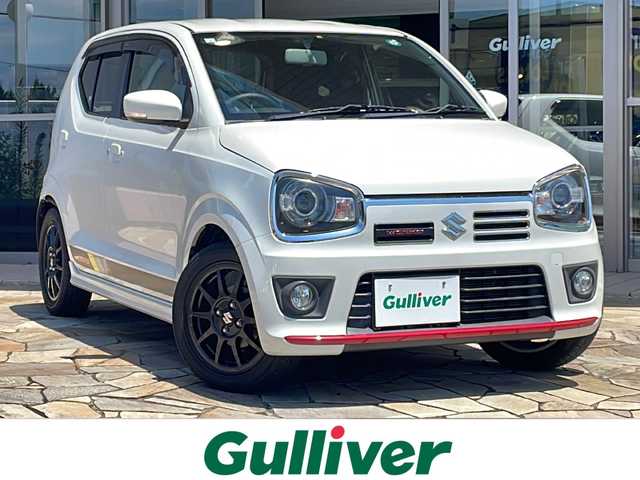 スズキ アルト ワークス 静岡県 2017(平29)年 4.4万km パールホワイト 社外ナビ/・ワンセグTV/・CD/Bluetooth/ラジオ/主要装備/・ＥＴＣ/・レカロシート/・ステアリングリモコン/・オートライト/・プッシュスタート/・スマートキー/・ＨＩＤヘッドライト/・バックカメラ/・純正フロアマット/・革巻きステアリング/・フォグランプ