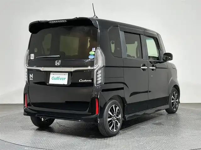 ホンダ Ｎ ＢＯＸ カスタム G EX ホンダセンシング 愛媛県 2020(令2)年 4.5万km クリスタルブラックパール ホンダセンシング/純正8インチSDナビ/フルセグTV/Bluetooth/DVD/片側パワースライドドア/レーダークルーズコントロール/ビルトインETC/前席シートヒーター/ステアリングスイッチ