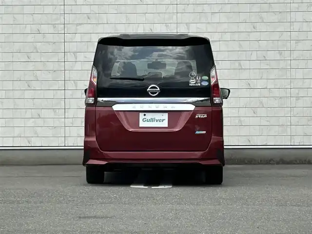 日産 セレナ ハイウェイスター 福岡県 2016(平28)年 5.7万km マルーンレッド 2トーン 純正9型SDナビ(フルセグTV/CD/DVD/BT)アラウンドビューモニター後席モニタープロパイロットエマージェンシーブレーキコーナーセンサー両側パワスラETCデジタルインナーミラーUSBポート純正LEDヘッドライト純正16インチアルミホイル純正フロアマットプッシュスタートスマートキー