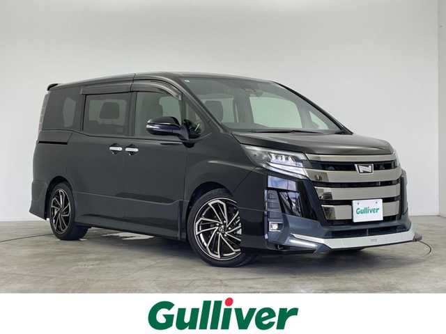 トヨタ ノア Si ダブルバイビー 群馬県 2018(平30)年 6万km ブラック 近縁車　アルパインナビ　バックカメラ　両側パワースライドドア　ＴＲＤエアロ　クルーズコントロール　オートマチックハイビーム　ドライブレコーダー　ETC　横滑り防止装置　USB接続　車線逸脱警報