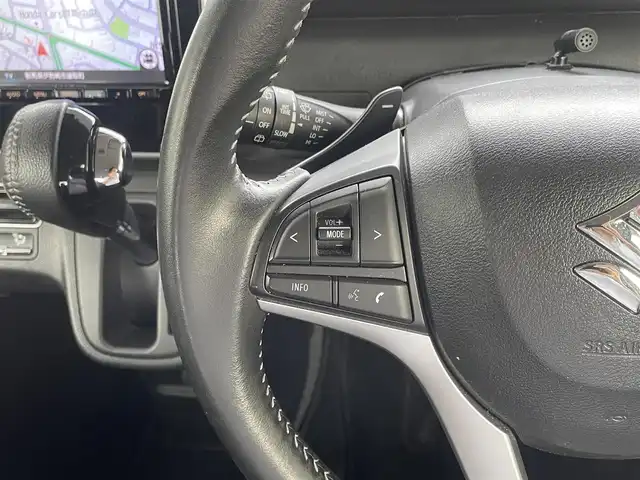 スズキ ワゴンＲ カスタムＺ HYBRID ZT 群馬県 2022(令4)年 3.2万km ピュアホワイトP 衝突軽減ブレーキシステム/レーンキープアシスト/レーダークルーズコントロール/純正メモリナビゲーション/（CD/DVD/SD/BT/フルセグTV）/バックカメラ/ナビ連動前後ドライブレコーダー/ETC/パドルシフト/ステアリングスイッチ/アイドリングストップ/クリアランスソナー/LEDヘッドライト/フォグランプ/オートライト/ドアバイザー/電格ミラー/純正フロアマット/純正15インチアルミホイール