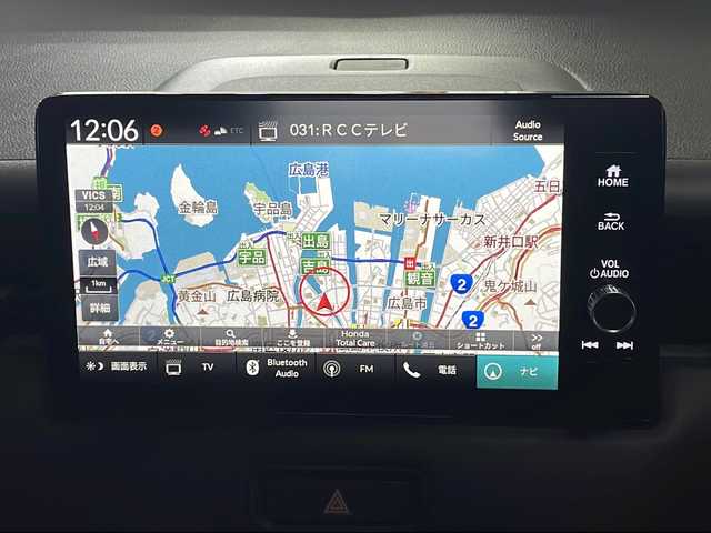 ホンダ ヴェゼル ハイブリッド e:HEV Z 広島県 2021(令3)年 3.3万km クリスタルブラックパール 純正９型ナビ　/シートヒーター　/フルセグＴＶ　/バックカメラ/レーダークルーズコントロール　/パワーバックドア　/ステアリングヒーター　/オートハイビーム　/ワイヤレス充電　/レーンキープアシスト　/ETC　/ドラレコ/純正18インチアルミホイール(225/50/R18)/エアバック（運転席/助手席/サイド/カーテン）