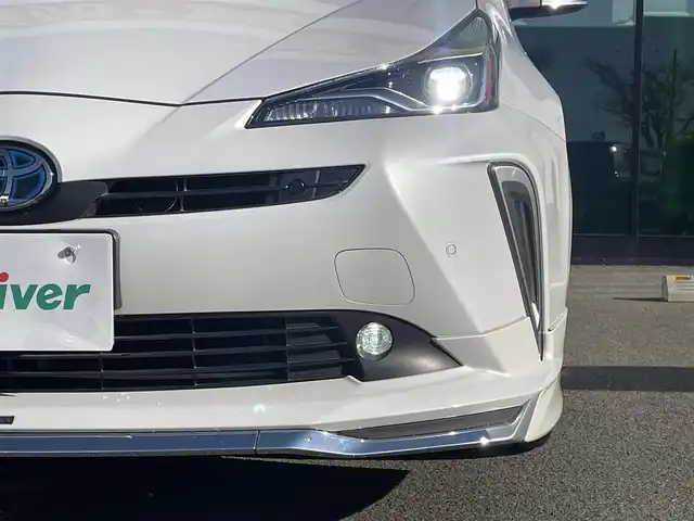 トヨタ プリウス Sツーリングセレクション 和歌山県 2021(令3)年 8.5万km プラチナホワイトパールマイカ モデリスタエアロ/純正ナビ/フルセグＴＶ/パノラミックビューモニター/プリクラッシュセーフティ/レーダークルーズコントロール/レーンディーパーチャーアラート/クリアランスソナー/純正フロアマット/純正アルミホイール/アイドリングストップ/シートヒーター/ＡＣ１００Ｖ充電/LEDヘッドライト/フォグランプ/オートライト/オートマチックハイビーム