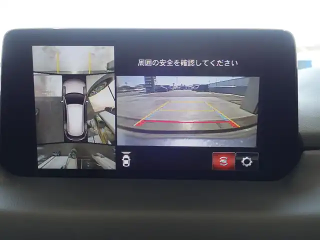 マツダ ＣＸ－８ 25S Lパッケージ 静岡県 2020(令2)年 1.7万km スノーフレイクホワイトパールマイカ ワンオーナー／禁煙車/7人乗り/走行距離17千キロ/マツダセーフティ/　・アドバンススマートシティブレーキ/　・ブラインドスポットモニター/　・レーンキープアシスト/　・オートクルーズコントロール/　・パーキングセンサー（フロント／リア）/メーカー純正SDナビ/　CD/DVD/BT/USB/AUX/AppleCarPlay／Android audio／フルセグTV（TVキット有）/全方位モニター/ETC/純正前後ドライブレコーダー/ヘッドアップディスプレイ/ステアリングヒーター/本革シート（ディープレッド）/前席シートヒーター／ベンチレーション/2列目手動カーテン/防眩ミラー/パワーバックドア/アクティブLEDヘッドライト/ルーフレール/プッシュスタート／スマートキー2個/純正フロアマット／ドアバイザー/取扱説明書／保証書