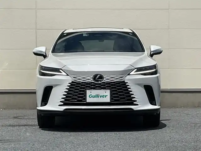 レクサス ＲＸ 350h バージョンL 茨城県 2023(令5)年 1.7万km ソニッククォーツ ワンオーナー/14インチ純正ナビ/パノラミックビューカメラ/デジタルインナーミラー/サンルーフ/三眼LEDヘッドライト/カラーヘッドアップディスプレイ/パワーバックドア/全席シートヒーター/全席ベンチレーション/パワーメモリーシート/パドルシフト/ビルドインETC/レクサスセーフティセンス/レーダークルーズコントロール/BSM/アドバンスパーク/ステアリングヒーター/コンビステアリング/ステアリングスイッチ