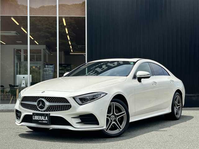 メルセデス・ベンツ ＣＬＳ２２０ｄ スポーツ エクスクルーシブPKG 福岡県 2018(平30)年 1.8万km ダイヤモンドホワイト サンルーフ/レーダーセーフティパッケージ/アクティブセーフティブレーキ/ブラインドスポットモニター/レーンキープアシスト/ヘッドアップディスプレイ/純正ナビ/全方位カメラ/Applecarplay/androidauto/フルセグTV/Bluetooth/ブルメスター/黒革シート/前席エアシート/前席シートヒーター/LEDヘッドライト/パワーバックドア/前後ドライブレコーダー/純正19インチアルミホイール/ETC