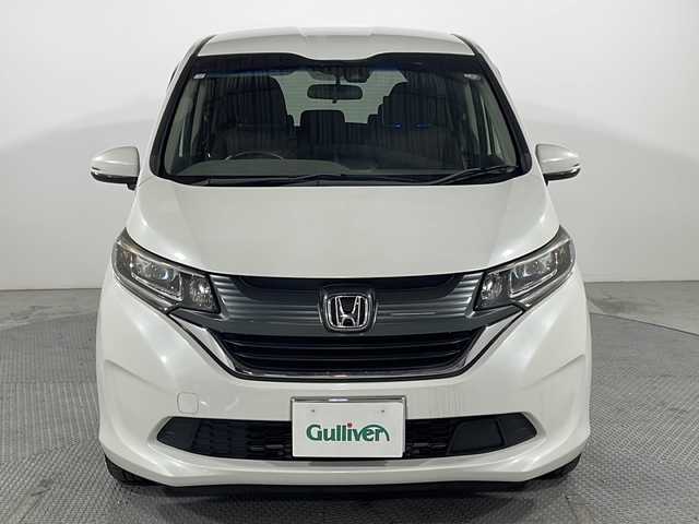 ホンダ フリード G ホンダセンシング 広島県 2018(平30)年 5.4万km ホワイトオーキッドパール 禁煙/社外ナビ/バックカメラ/後席モニター/アダプティブクルーズコントロール/両側パワースライドドア/衝突軽減ブレーキ/路外逸脱抑制機能/スマートキー/ＥＣＯＮモード/アイドリングストップ/ＬＥＤヘッドランプ/ETC