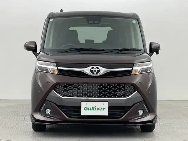 トヨタ タンク カスタムG 新潟県 2019(平31)年 3.9万km プラムブラウンパールクリスタルシャイン ４WD/衝突被害軽減ブレーキ/純正７インチナビ/　（TV/BT/CD/AUX/AM/FM）/バックカメラ/両側パワースライドドア/クルーズコントロール/LEDヘッドライト/シートヒーター/純正14インチアルミホイール/ステアリングスイッチ/アイドリングストップ/スマートキー/ETC