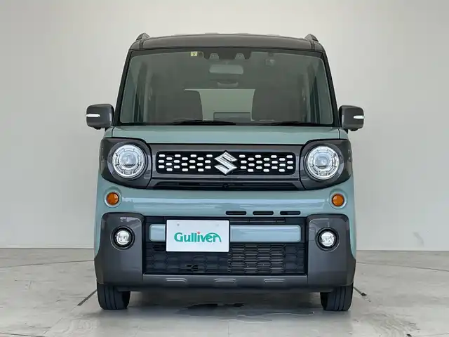 スズキ スペーシア ギア HYBRID XZターボ 愛知県 2022(令4)年 2.2万km オフブルーメタリック/ガンメタリック2トーンルーフ スズキセーフティーサポート/衝突被害軽減ブレーキ/純正9インチディスプレイオーディオナビ（あり）/全方位カメラ/両側パワースライドドア/レーダークルーズコントロール/シートヒーター/CD DVD/Bluetooth/フルセグTV/バックカメラ/コーナーセンサー/純正アルミホイール/ルーフレール/パドルシフト/LEDヘッドライト/オートマチックハイビーム/ドライブレコーダー/ETC/ステアリングスイッチ/スマートキー/プッシュスタート
