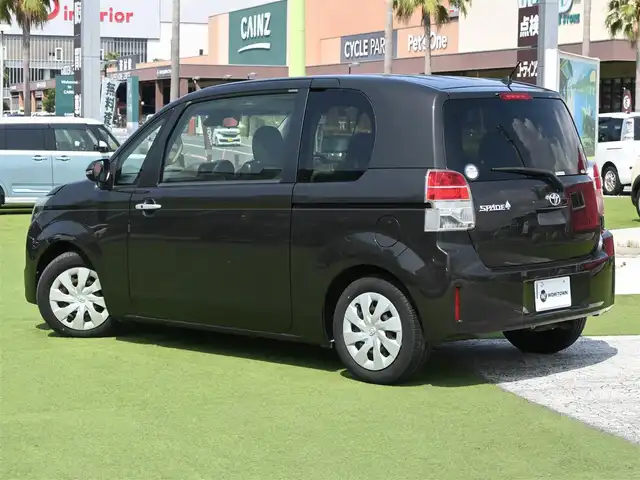 トヨタ スペイド F 千葉県 2017(平29)年 5.2万km スパイシーカーキパールクリスタルシャイン 左パワースライドドア/社外SDナビ/地デジTV/【DVD/CD再生機能　Bluetooth接続】/ETC/HIDヘッドライト/ウインカーミラー/スマートキー