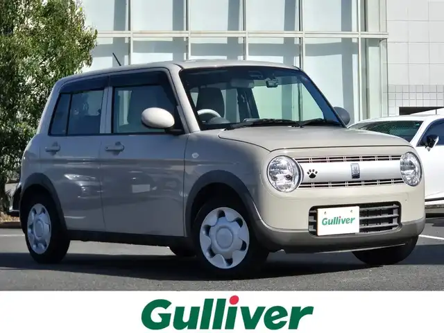 スズキ ラパン L 鹿児島県 2020(令2)年 4.8万km フォーンベージュM 純正ＳＤナビ（ＣＮ－ＲＥ０６Ｄ）　/Ｂｌｕｅｔｏｏｔｈオーディオ　/フルセグテレビ　/前後ドライブレコーダー　/Ｄ席シートヒーター　/後方コーナーセンサー　/デュアルセンサーブレーキサポート　/スズキセーフティサポート/後退時ブレーキサポート/プッシュスタート/スマートキー