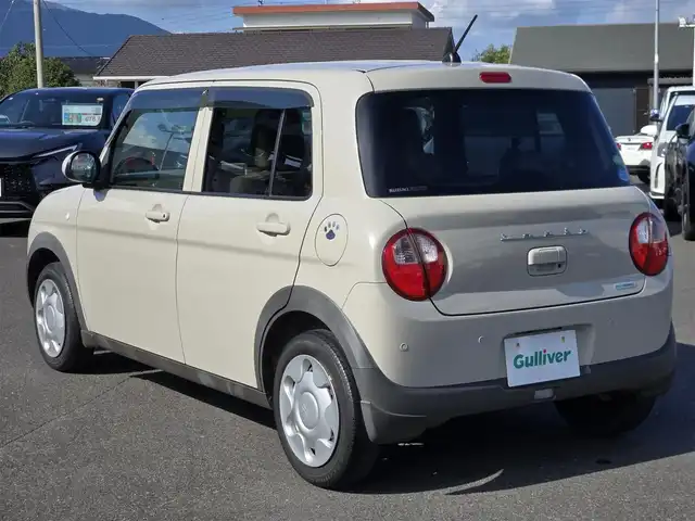 スズキ ラパン L 鹿児島県 2020(令2)年 4.8万km フォーンベージュM 純正ＳＤナビ（ＣＮ－ＲＥ０６Ｄ）　/Ｂｌｕｅｔｏｏｔｈオーディオ　/フルセグテレビ　/前後ドライブレコーダー　/Ｄ席シートヒーター　/後方コーナーセンサー　/デュアルセンサーブレーキサポート　/スズキセーフティサポート/後退時ブレーキサポート/プッシュスタート/スマートキー