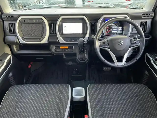 スズキ ハスラー HYBRID X 埼玉県 2023(令5)年 2.3万km クールカーキPM ワンオーナー/前席シートヒーター/社外７インチメモリナビ＆ＢＴ/ＥＴＣ/前後ドライブレコーダー/アイドリングストップ/衝突軽減ブレーキ/レーンキープアシスト/リアコーナーセンサー/レーダークルーズコントロール/革巻ステアリング/ステアリングリモコン/純正１５inアルミホイール/オートハイビーム/オートライト/ＬＥＤヘッドライト/ＬＥＤフォグランプ/電動格納ミラー/スマートキー/プッシュスタート/Ｗ＆サイド＋カーテンエアバッグ/横滑り防止装置/ＡＢＳ/ドアバイザー/フロアマット/新車保証書/取扱説明書/スマートスペアキー有