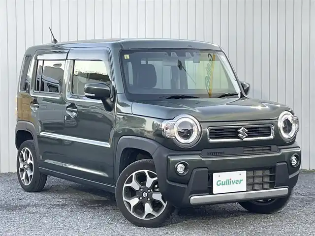 スズキ ハスラー HYBRID X 埼玉県 2023(令5)年 2.3万km クールカーキPM ワンオーナー/前席シートヒーター/社外７インチメモリナビ＆ＢＴ/ＥＴＣ/前後ドライブレコーダー/アイドリングストップ/衝突軽減ブレーキ/レーンキープアシスト/リアコーナーセンサー/レーダークルーズコントロール/革巻ステアリング/ステアリングリモコン/純正１５inアルミホイール/オートハイビーム/オートライト/ＬＥＤヘッドライト/ＬＥＤフォグランプ/電動格納ミラー/スマートキー/プッシュスタート/Ｗ＆サイド＋カーテンエアバッグ/横滑り防止装置/ＡＢＳ/ドアバイザー/フロアマット/新車保証書/取扱説明書/スマートスペアキー有