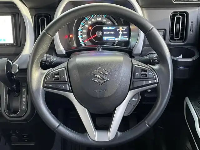 スズキ ハスラー HYBRID X 埼玉県 2023(令5)年 2.3万km クールカーキPM ワンオーナー/前席シートヒーター/社外７インチメモリナビ＆ＢＴ/ＥＴＣ/前後ドライブレコーダー/アイドリングストップ/衝突軽減ブレーキ/レーンキープアシスト/リアコーナーセンサー/レーダークルーズコントロール/革巻ステアリング/ステアリングリモコン/純正１５inアルミホイール/オートハイビーム/オートライト/ＬＥＤヘッドライト/ＬＥＤフォグランプ/電動格納ミラー/スマートキー/プッシュスタート/Ｗ＆サイド＋カーテンエアバッグ/横滑り防止装置/ＡＢＳ/ドアバイザー/フロアマット/新車保証書/取扱説明書/スマートスペアキー有