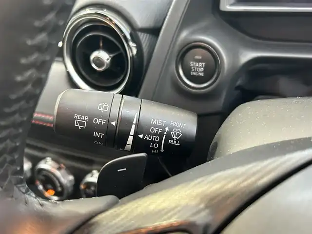 マツダ デミオ XD ツーリング 奈良県 2014(平26)年 9.6万km メテオグレーマイカ 4WD/純正メーカーナビ/BT/CD/USB/SD/TV/DVD//社外マフラー(RIVID)/社外エアクリ/RSR車高調/レーダー探知機/レーダークルコン/横滑り防止装置/i-stop/ステアリングスイッチ/パドルシフト/ターボ有/オートLEDライト