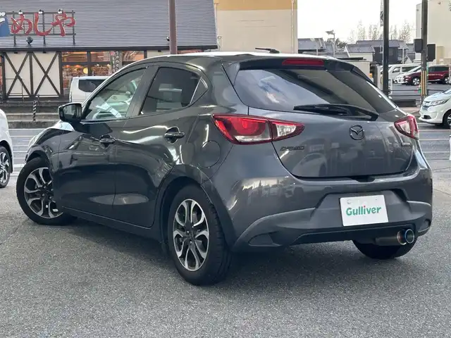 マツダ デミオ XD ツーリング 奈良県 2014(平26)年 9.6万km メテオグレーマイカ 4WD/純正メーカーナビ/BT/CD/USB/SD/TV/DVD//社外マフラー(RIVID)/社外エアクリ/RSR車高調/レーダー探知機/レーダークルコン/横滑り防止装置/i-stop/ステアリングスイッチ/パドルシフト/ターボ有/オートLEDライト