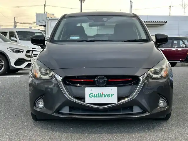 マツダ デミオ XD ツーリング 奈良県 2014(平26)年 9.6万km メテオグレーマイカ 4WD/純正メーカーナビ/BT/CD/USB/SD/TV/DVD//社外マフラー(RIVID)/社外エアクリ/RSR車高調/レーダー探知機/レーダークルコン/横滑り防止装置/i-stop/ステアリングスイッチ/パドルシフト/ターボ有/オートLEDライト