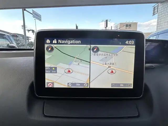 マツダ デミオ XD ツーリング 奈良県 2014(平26)年 9.6万km メテオグレーマイカ 4WD/純正メーカーナビ/BT/CD/USB/SD/TV/DVD//社外マフラー(RIVID)/社外エアクリ/RSR車高調/レーダー探知機/レーダークルコン/横滑り防止装置/i-stop/ステアリングスイッチ/パドルシフト/ターボ有/オートLEDライト