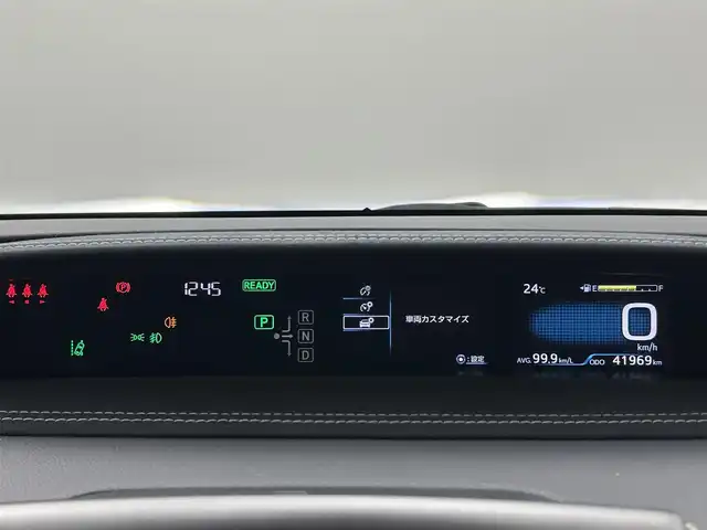 トヨタ プリウス ＰＨＶ S GRスポーツ 熊本県 2021(令3)年 4.2万km プラチナホワイトパールマイカ ワンオーナー　/純正ナビNSZT-Y68T（ＣＤ・ＤＶＤ・フルセグ・ＢＴ）/バックカメラ　/前方ドライブレコーダー　/ビルトインＥＴＣ　/前席シートヒーター　/トヨタセーフティーセンス/・プリクラッシュセーフティ/・レーンディパーチャーアラート/・アダブティブクルーズコントロール/・オートハイビーム/横滑り防止/GR専用ステア/充電ケーブル/ハーフレザーシート/純正フロアマット/純正１８インチAW/オートライト/LEDヘッドライト/フォグランプ/スマートキー/プッシュスタート/スペアキー1本/保証書/取扱説明書