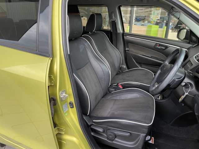 スズキ スイフト スタイル－DJE 愛知県 2015(平27)年 4.9万km プラズマイエローパールメタリック/ブラック2トーン SDナビ/クルコン/シートヒーター/純正アルミホイール/オートライト/ETC/ステアリングスイッチ/スマートキー/プッシュスタート