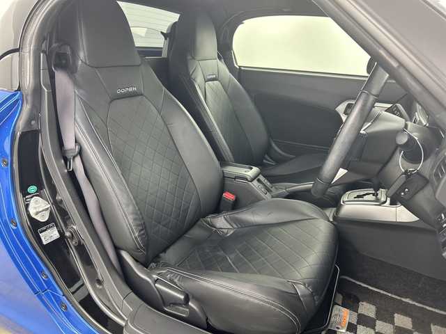 ダイハツ コペン セロ 愛知県 2016(平28)年 2.9万km クリアブルークリスタルメタリック 純正７インチナビ/（Bluetooth/フルセグ/DVD再生）/ETC車載器/レザレッドシートカバー/LEDヘッドライト/フォグランプ/シートヒーター/純正フロントドライブレコーダー/純正フロアマット/スマートキー/プッシュスタート/ecoIDLE/純正16インチアルミホイール