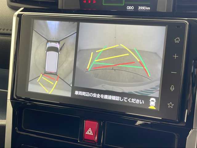 トヨタ ルーミー カスタムG－T 千葉県 2025(令7)年 0.5万km ブラックマイカメタリック/パールホワイト2トーン 衝突軽減ブレーキ/レーンキープアシスト/レーダークルーズコントロール/オートマチックハイビーム/全方位カメラ/純正ディスプレイオーディオ/（フルセグ/Bluetooth/USB/FM/AM）/アイドリングストップ/シートヒーター（運転席＋助手席）/LEDヘッドライト/フォグライト/コーナーセンサー（前後）/電動格納ミラー/ロールサンシェード