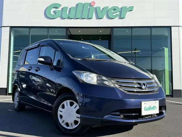 ホンダ フリード FLEX ジャストセレクション 栃木県 2009(平21)年 8.8万km プレミアムナイトブルーパール 法人ワンオーナー /禁煙車/純正ナビ/Bluetooth/CD/DVD再生/フルセグTV/バックカメラ/ETC/パワースライドドア /キーレスキー