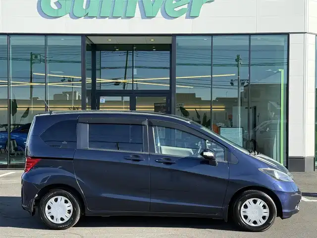 ホンダ フリード FLEX ジャストセレクション 栃木県 2009(平21)年 8.8万km プレミアムナイトブルーパール 法人ワンオーナー /禁煙車/純正ナビ/Bluetooth/CD/DVD再生/フルセグTV/バックカメラ/ETC/パワースライドドア /キーレスキー