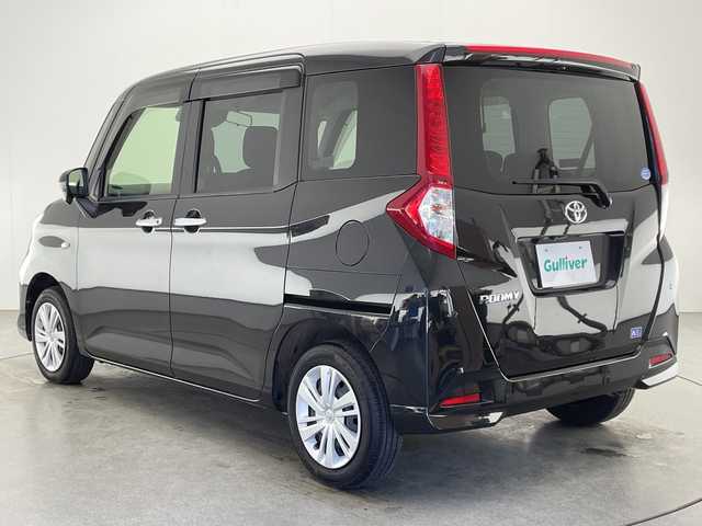 トヨタ ルーミー X 宮崎県 2021(令3)年 2.7万km ブラックマイカメタリック 純正ナビ　/Ｂｌｕｅｔｏｏｔｈ　/ワンセグＴＶ　/ＣＤ　/Ｄ／Ｎ席シートヒーター/コーナセンサー/片側パワースライドドア/衝突被害軽減ブレーキシステム　/横滑り防止機能　/ドライブレコーダー　/スペアキー/ＥＴＣ