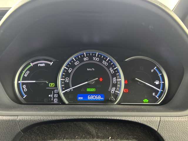 トヨタ エスクァイア ハイブリッド Gi 愛知県 2015(平27)年 6.8万km ブラック 禁煙車/純正9インチナビ/(Bluetooth CD DVD SD FM AM フルセグTV)/ワイヤレス充電/ルーフキャリア/バックカメラ/クルーズコントロール/車両接近通報装置/電動パーキングスイッチ/ビルトインETC/両側パワースライドドア/レザーシート/前席シートヒーター/ナノイー/純正フロアマット/純正15インチアルミホイール/HIDヘッドライト/フロントフォグランプ/Wエアコン/ISO FIX