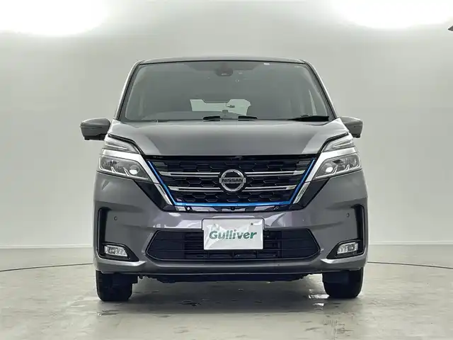 日産 セレナ e－パワー XV 福井県 2020(令2)年 6.5万km ダークメタルグレー 寒冷地仕様/・ハンドルヒーター/メーカーオプション/・セーフティパックB/・ヒーター付きドアミラー/・インテリジェントドアミラー/・カーテンエアバック/プロパイロット/・衝突軽減ブレーキ/・レーンキープアシスト/・クルーズコントロール（追従有）/アルパイン11インチナビゲーション/【AM/FM/CD/DVD/Bluetooth/フルセグTV】/フリップダウンモニター/アラウンドビューモニター/ETC/両側パワースライドドア/プッシュスタート/スマートキー/オートライト/LEDヘッドライド/フォグランプ