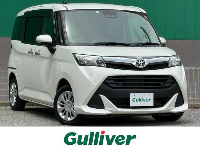 トヨタ タンク G 千葉県 2020(令2)年 7.4万km パールホワイトⅢ スマートアシストIII/・衝突回避支援ブレーキ/・オートマチックハイビーム/・車線逸脱警報/・誤発進抑制制御/・先行車発進お知らせ/純正SDナビ（AM/FM/CD/DVD/Bluetooth）/フルセグTV/ドライブレコーダー　DRT-H68A/前席シートヒーター/ETC2.0/両側パワースライドドア/アイドリングストップ/純正フロアマット/スマートキー