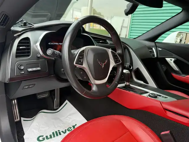 シボレー コルベット クーペ 香川県 2014(平26)年 5.5万km 白 純正ディスプレイオーディオ/社外SDナビ/バックカメラ/専用赤革シート/全席パワーシート/全席シートヒーター/ベンチレーション/BOSEサウンド/HUD/スマートキー/パドルシフト/ドライブレコーダー/電子パーキング/純正F18インチ/R１９インチアルミ/スマートキー/ETC