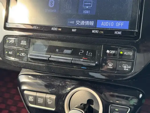 トヨタ プリウス A ツーリングセレクション 滋賀県 2018(平30)年 8.3万km ダークブルーマイカM 社外エアロ/レザーシート/シートヒーター/純正9型SDナビ/フルセグTV/CD/DVD/Bluetooth/バックカメラ/LEDヘッドライト/LEDフォグ/パーキングアシスト/BSM/HUD/PCS/トヨタセーフティセンス/革巻ステアリング/純正17AW