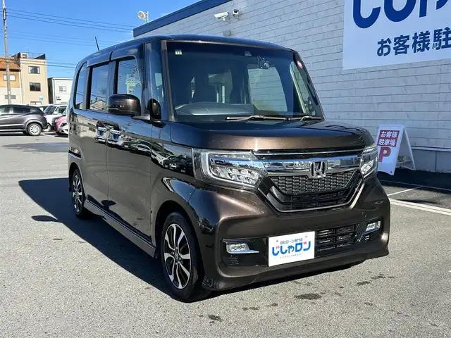 ホンダ Ｎ ＢＯＸ カスタム G L ホンダセンシング 群馬県 2017(平29)年 11.7万km プレミアムグラマラスブロンズP (株)IDOMが運営する【じしゃロン伊勢崎店】の自社ローン専用車両になりますこちらは現金またはオートローンご利用時の価格です。自社ローンご希望の方は別途その旨お申付け下さい/ホンダセンシング/純正メモリーナビゲーション/バックカメラ/CD/DVD/SD/BT/DTV/USB/左パワースライドドア/ビルトインETC/ドアバイザー/純正フロアマット